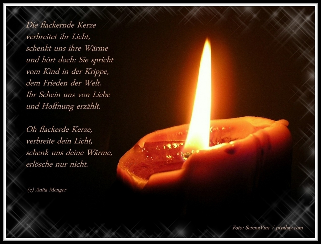 Weihnachtliche FotoGedichte