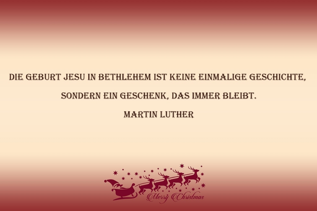 Spruchbild Martin Luther